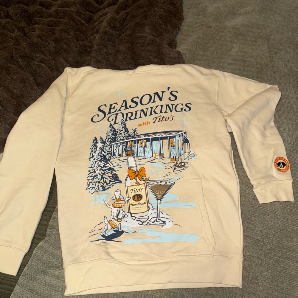 Cream Sweater for Men